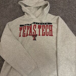 Texas Tech Red Raiders Gray Hoodie